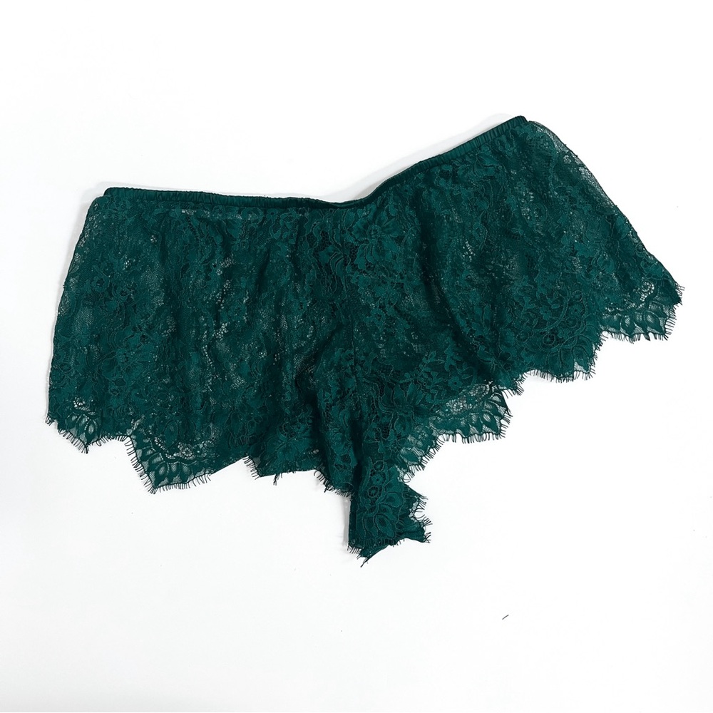 ASOS Teal Green Lace Lingerie Set - Picture 12 of 12